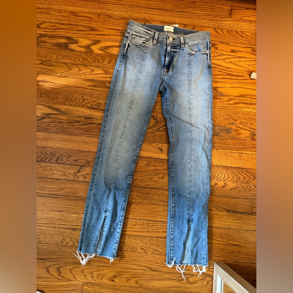Hudson Ankle Slit Jeans